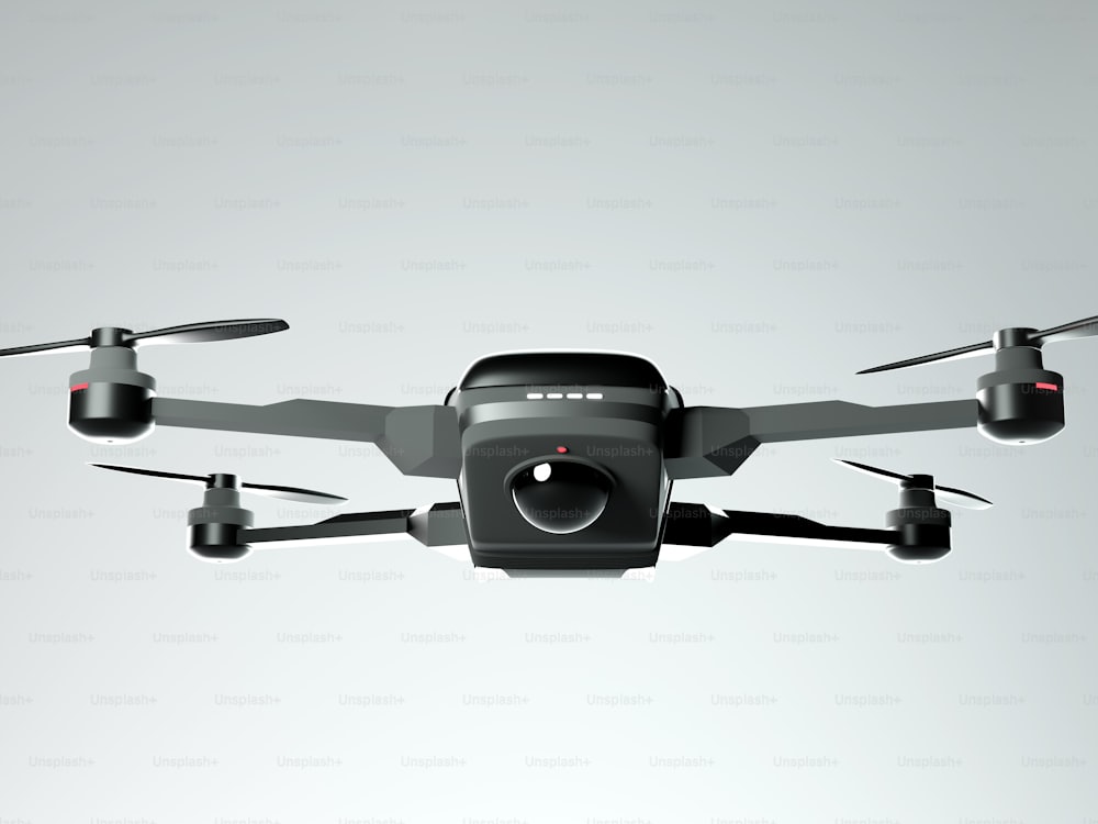 Katlanmış hâlde DJI drone stüdyo çekimi